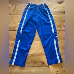 Nike Kids Blue and White Joggers